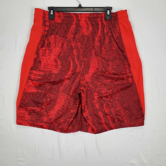 Nike Sheild LeBron James Red Basketball Boys Gym Shorts Size 4XL - Picture 6 of 16
